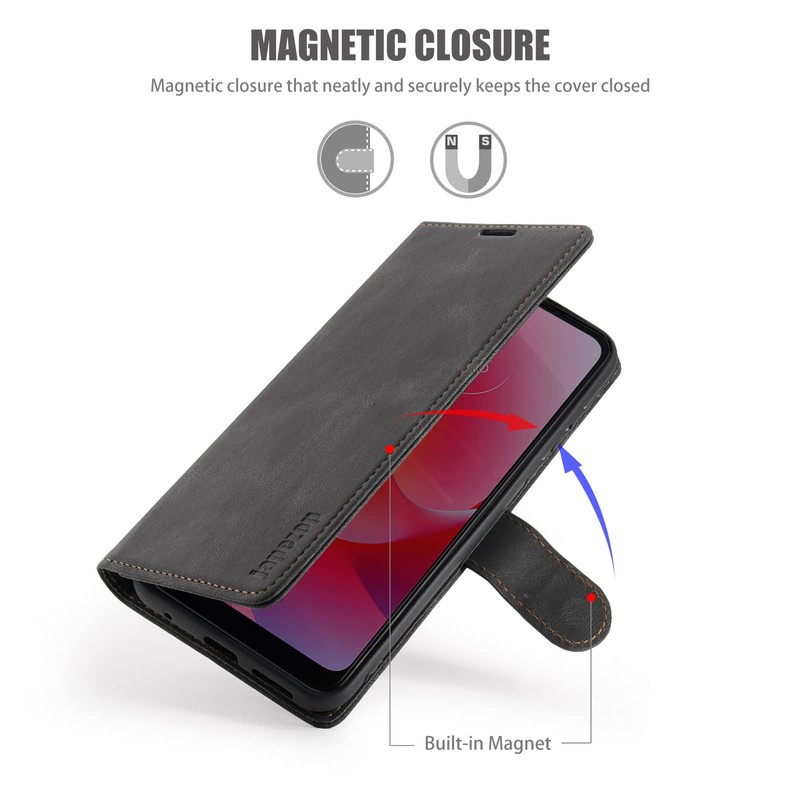 Moto G Power 2022 Wallet Case with [RFID Blocking] Card