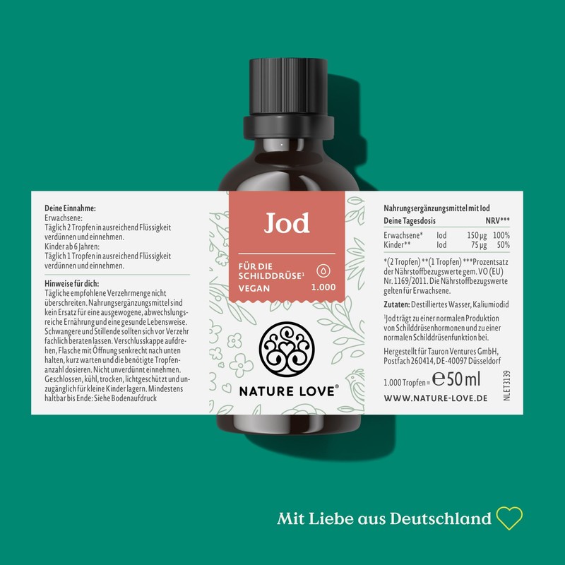 NATURE LOVE® Iodine Drops