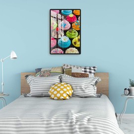 500 Pieces Assorted Cupcake Jigsaw Puzzle for Adults and Kids Big Size Gift Idea (Cupcakes)