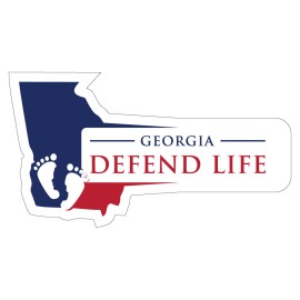 Georgia Sticker Pro-Life Sticker
