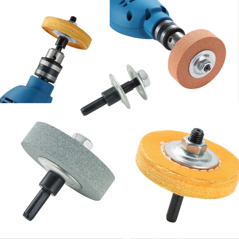 Amacupid Grinding Wheel Buffing Wheels 8 Set 3 inch. for