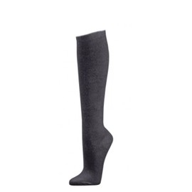 ch-home-design Women's Knee-High Socks Black Black 9-12