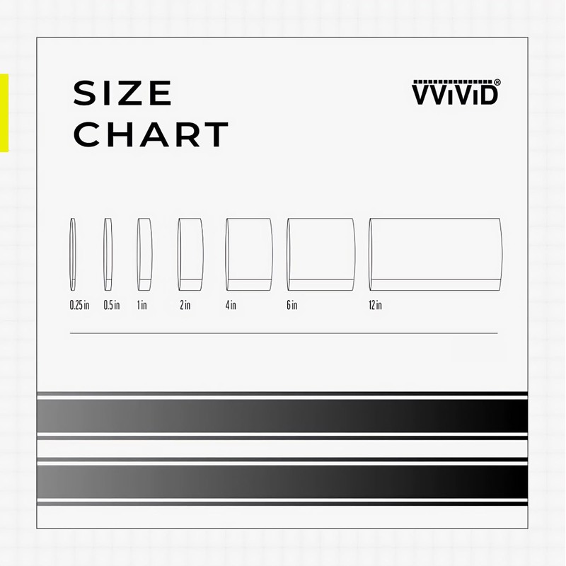 VViViD Vinyl Tape Pinstripe Yellow Fluorescent Neon Gloss Adhesive Automotive
