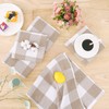 smiry 100% Cotton Kitchen Towels, 13" x 28", 4 Pack