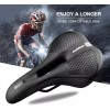 Pagetoc Bike Seat, Comfortable Soft Memory Foam Bike Saddle Waterproof