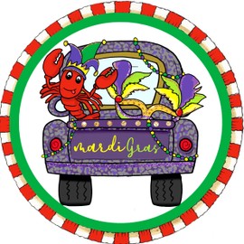 Mardi Gras Wreath Sign, Wreath Sign for Mardi Gras, Let the Good Times Roll, Crawfish Season, Fat Tuesday, Party, Louisiana, Tis the Season