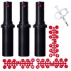 Riegopro Hunter Pack 3 Sprinklers PGP-ADJ Range from 25 to