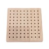Wooden Nail Drill Stand Organizer with 81 Holes Drill Bits