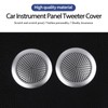 For Defender 110 Car Styling Aluminum Alloy Dashboard Circular Speaker