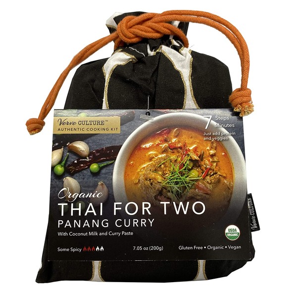 Verve Culture Thai for Two - Thai Panang Curry | USDA Organic, Vegan, Gluten-Free | Made in Thailand