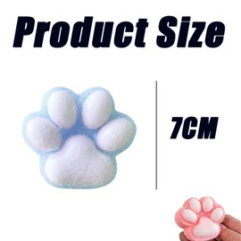 3 PCS Taba Squishy Paw, Cat Paw Squishy, Squishy Cat Paw, Fufu Squishy, Cat Paw Squeeze Toys for Stress Relief, Stress Relieving Fidget Toys Squishy for Boys Girls Birthday Party Gifts