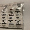 scünci Scunci Sport 4-Piece Colored 1” Jaw Claw Clips (12