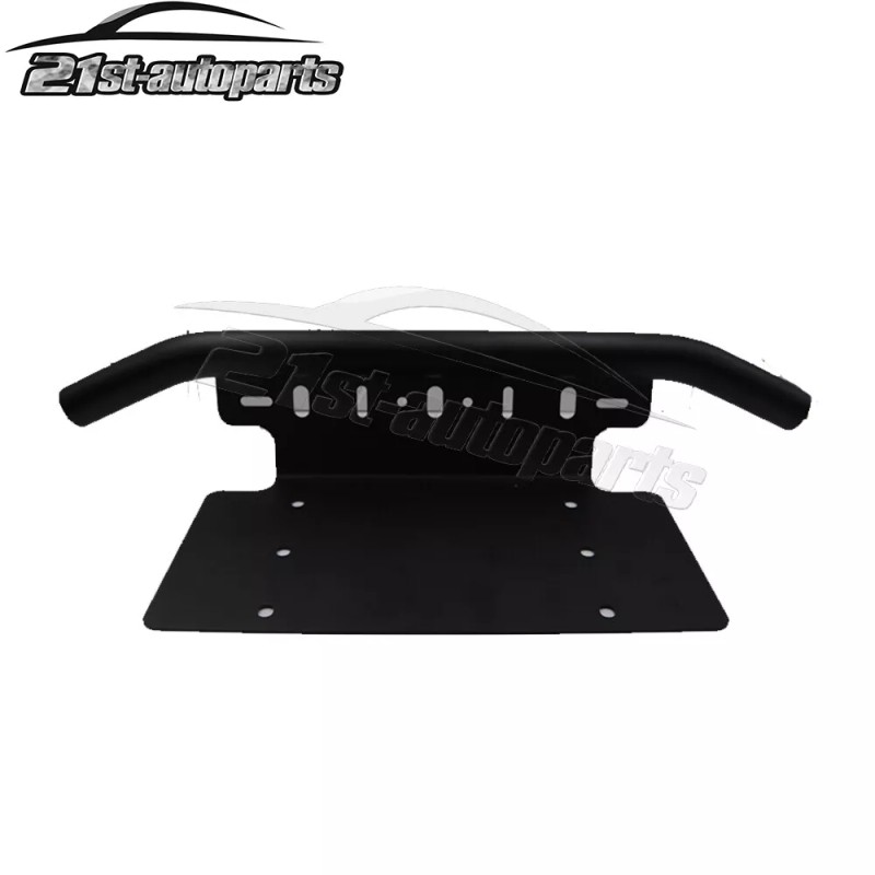 21ST Bumper Light Bull Bar License Plate Bracket Holder Mount