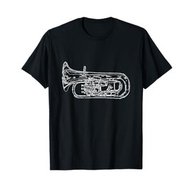 Euphonium Euphoniumista Marcia Sinfonica Banda Musicale Maglietta