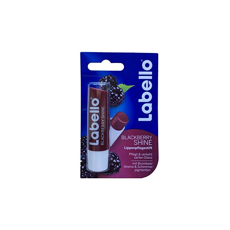 Paquete de 3 bálsamos labiales Labello Sandía, Mora, Cherry Shine