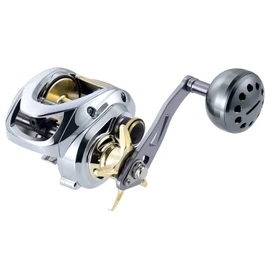 HAUT TON Scorpion King Saltwater Baitcaster Reels,400 Series,Magnesium Alloy Frame Baitcasting Fishing Reel,10+1BB,7.2:1,35Lbs Drag Power,Big Game Fishing.Left