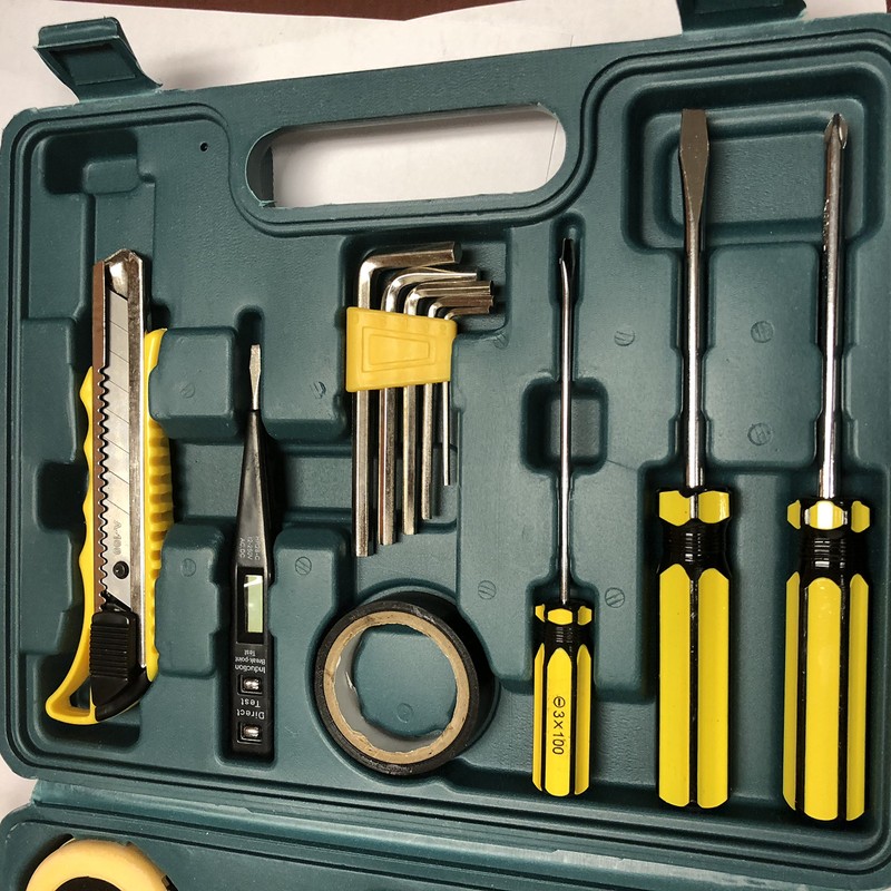 Humvee 16 Piece General Household Home Repair Tool Kit for