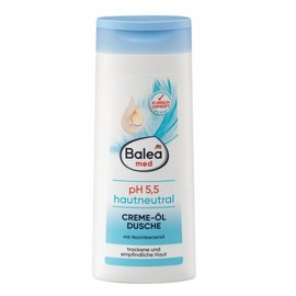 Balea [International Direct Shipping] Balea Med pH 5.5 Neutral Cream-Oil Shower 300ml / [해외직배송] 발레아 메드 pH5.5 중성 크림-오일 샤워 300ml