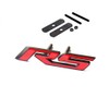 Yoaoo 1x OEM Black Grille RS Emblem Badge 3d Allloy