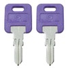 1 Pair (2 Keys) Global Link Precut Keys G301 -
