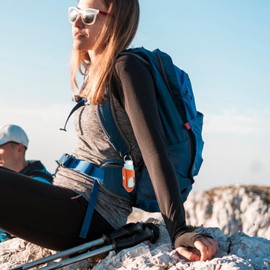 Portable Inhaler Holder - Leather Inhaler Holder - PU Leather Storage Tool for Camping, Travel, Business Trip, Home, School