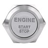 QANYEGN Push Button Start Switch, Engine Start Button, 12V White