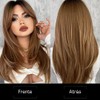 GAIBMAX - Pelucas para mujer cabello aspecto natural, peluca de