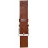 Harrys-Collection Women's and Men's Denim Belt Full-Grain Cowhide Leather Antique