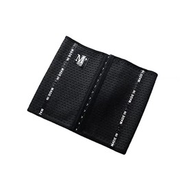 SXCDDYL Black Postpartum Abdominal Belt for Men and Women Suitable for Slimming Exercises with Elastic Three-Row Clothing, Size M, SC Black