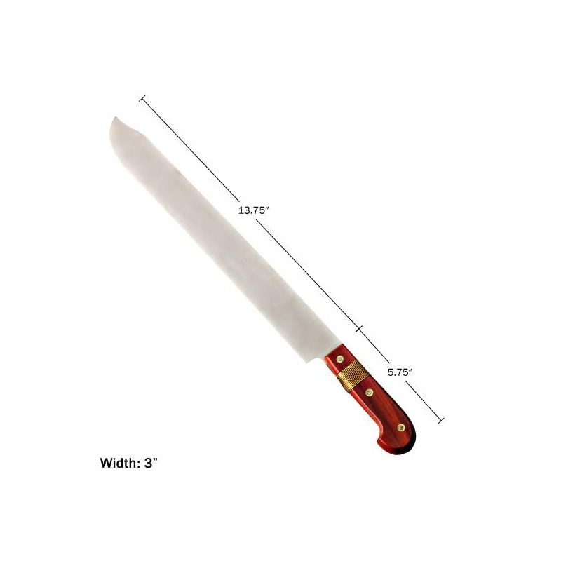 Heavy Duty Machete Knife - 18.5” Full Tang Machete for