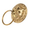 Door Knocker Chinese Style Animal Head Style Modelled Antique Brass