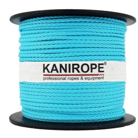 Kanirope® Polypropylene Rope Multibraid 2 mm 100 m Turquoise (0509) 8x Braided