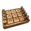 2nd Shot Round Tic Tac Toe Bullet Casing Board, Man