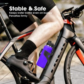 yotutun Bottle Holder, Bicycle Drink Holder, Plastic, Lightweight Water Bottle Holder for Kettle, 72-74 mm, Bottle Holder for Bicycles, Road Bike, MTB, Gravel Bike, E-Bike