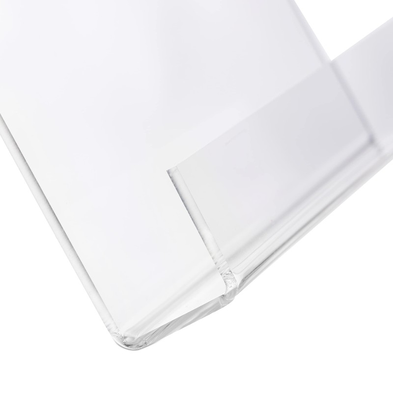 Pack of 2 A4 Acrylic Book Stands for Large Books,