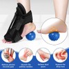 Plantar Fasciitis Night Splint, Adjustable Plantar Fasciitis Brace with Massage