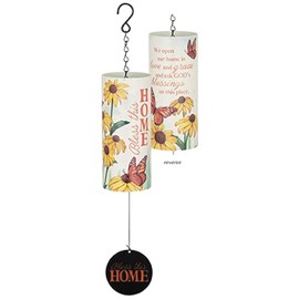 Carson Wind Chime-Cylinder Sonnet-Bless This Home (18")