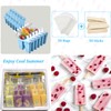 Silicone Popsicle Molds with Sticks Wpunwen 12 Cavity Ice Popsicle