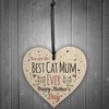 RED OCEAN Mothers Day Card For Best Cat Mum -