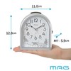 Mag T807ASMZ Alarm Clock, Analog Cat, Cat, Animal, Cute, Kids,