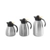 HENDI Insulated Jug with Yellow Press Closure, Double-Walled, Coffee Pot,