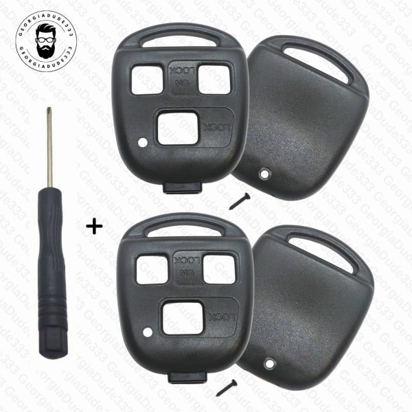 Unbranded 2 For 1998-2007 Toyota Land Cruiser Keyless Remote Key