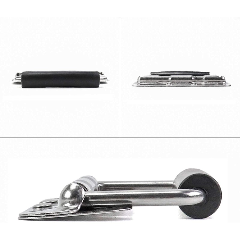NRC&XRC 2Pcs 304 Stainless Steel Spring Handle Prop Box Tool