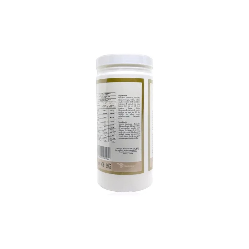 Grenetina Hidrolizada Membrana De Huevo Coco 500 Grs Pretty