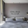 in These Moments Time Stood Still Wall Decal Art Decoration