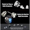 IC ICLOVER 1 Pair LED Earrings Glowing Light Up Diamond