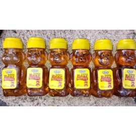 global brands 48 oz. Global Brands Little Bear Amber Honey Maple Syrup Blend (6 jars 8oz each)
