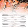 6 Pcs Stainless Steel Crab Lobster Shellfish Forks Lobster Crab
