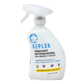 Kepler Aromatizante Bactericida Natural con Menta, Lavanda, Eucalipto y Romero, 500 ml