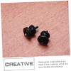 Gatuida 6Pcs Guitar Strap Buttons Locking Skid Buckles for Electric
